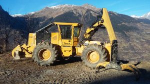 Tigercat pour travaux forestiers